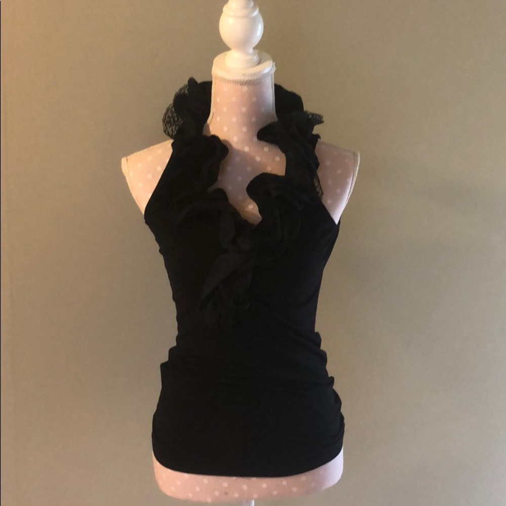 CAbi ruffle blouse